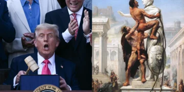 افول امپراتوری آمریکا و فروپاشی سیاسی